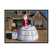 christmas inflatable house